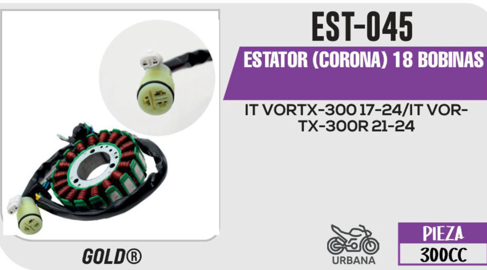 ESTATOR (CORONA) 18 BOBINAS
