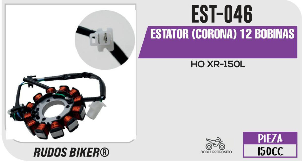 ESTATOR (CORONA) 12 BOBINAS
