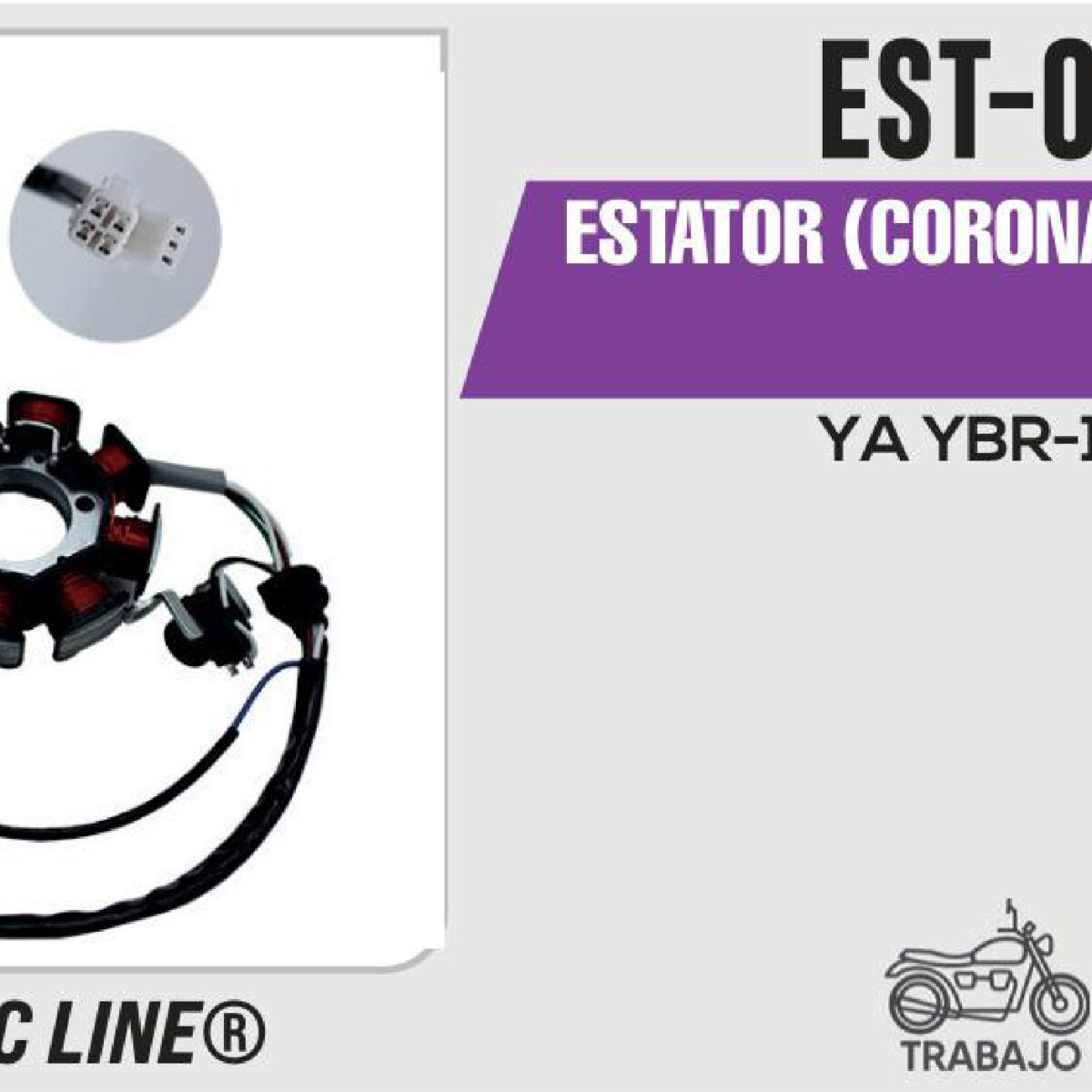 ESTATOR (CORONA) 7 BOBINAS
