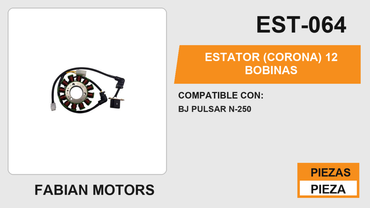 ESTATOR (CORONA) 12 BOBINAS