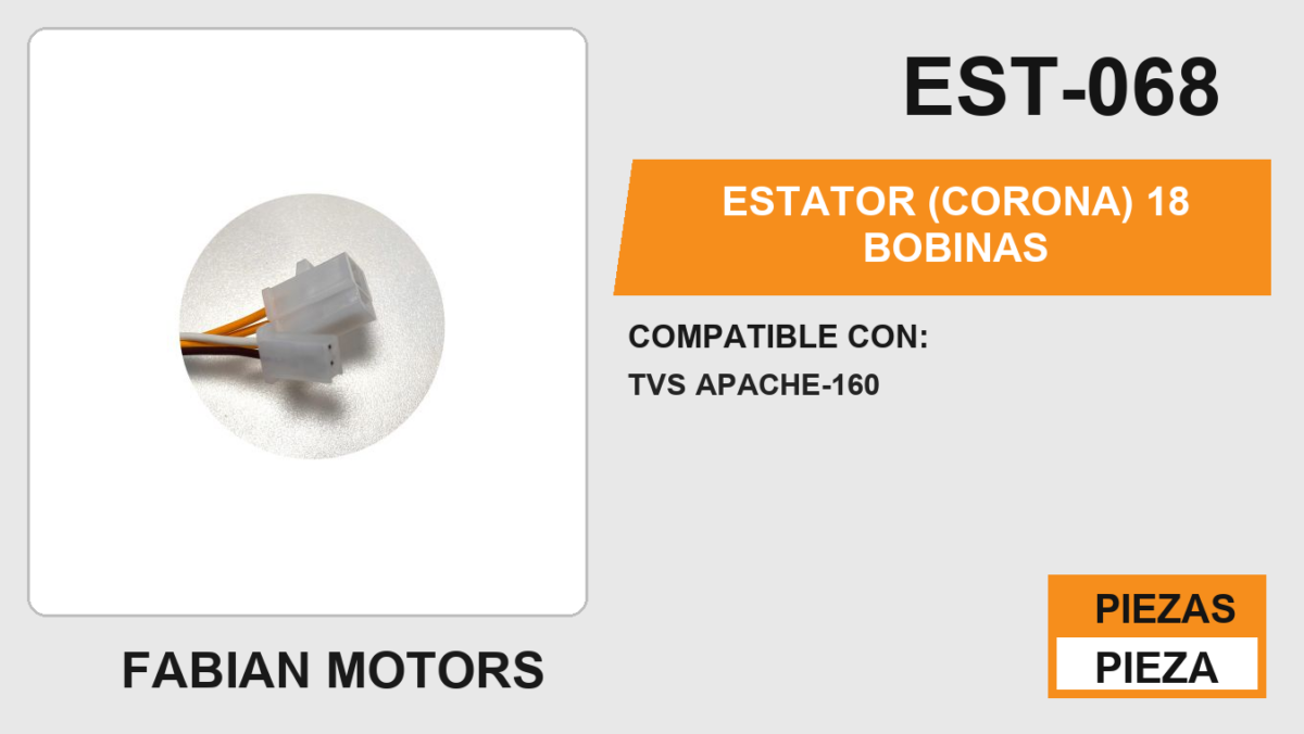 ESTATOR (CORONA) 18 BOBINAS