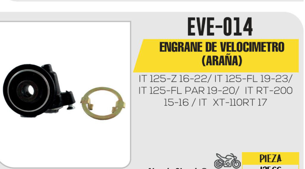 ENGRANE DE VELOCIMETRO (ARAÑA)