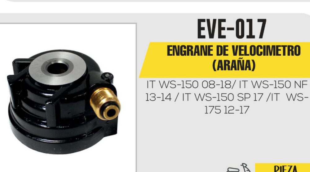 ENGRANE DE VELOCIMETRO (ARAÑA)