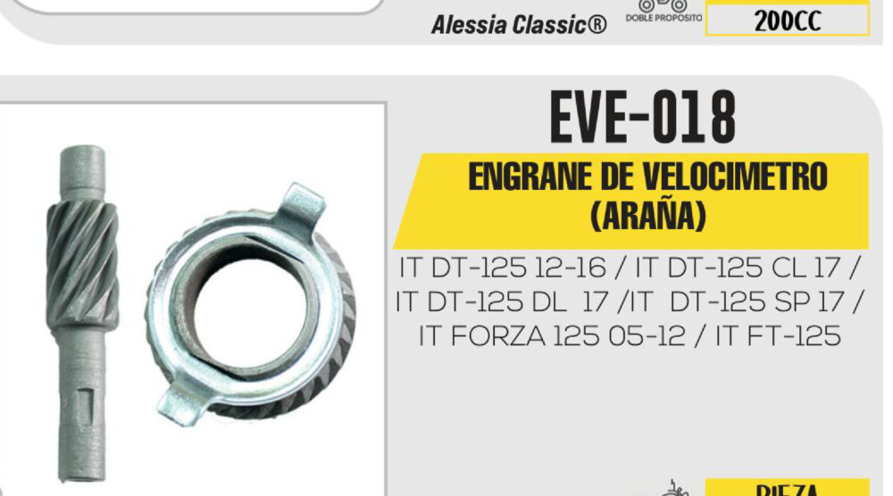 ENGRANE DE VELOCIMETRO (ARAÑA)