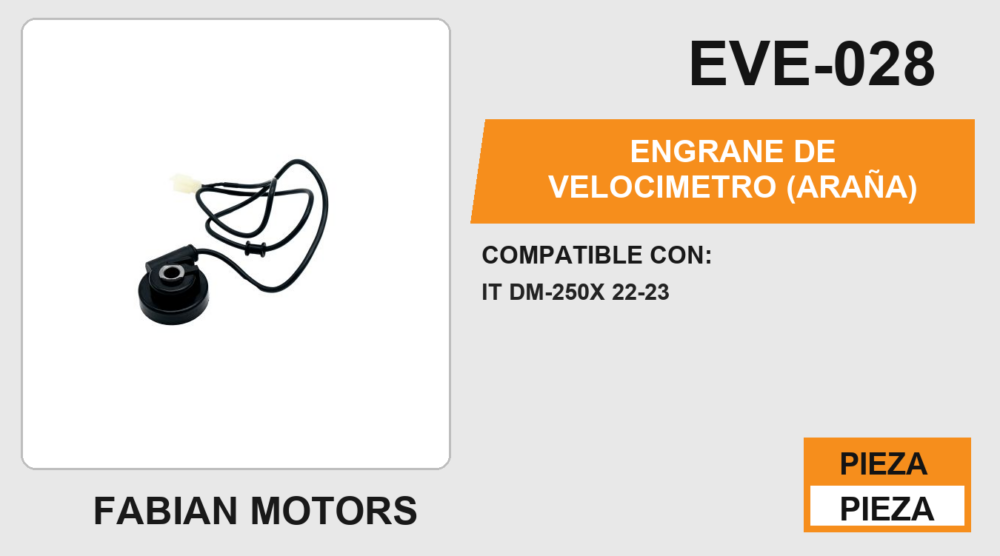 ENGRANE DE VELOCIMETRO (ARAÑA)