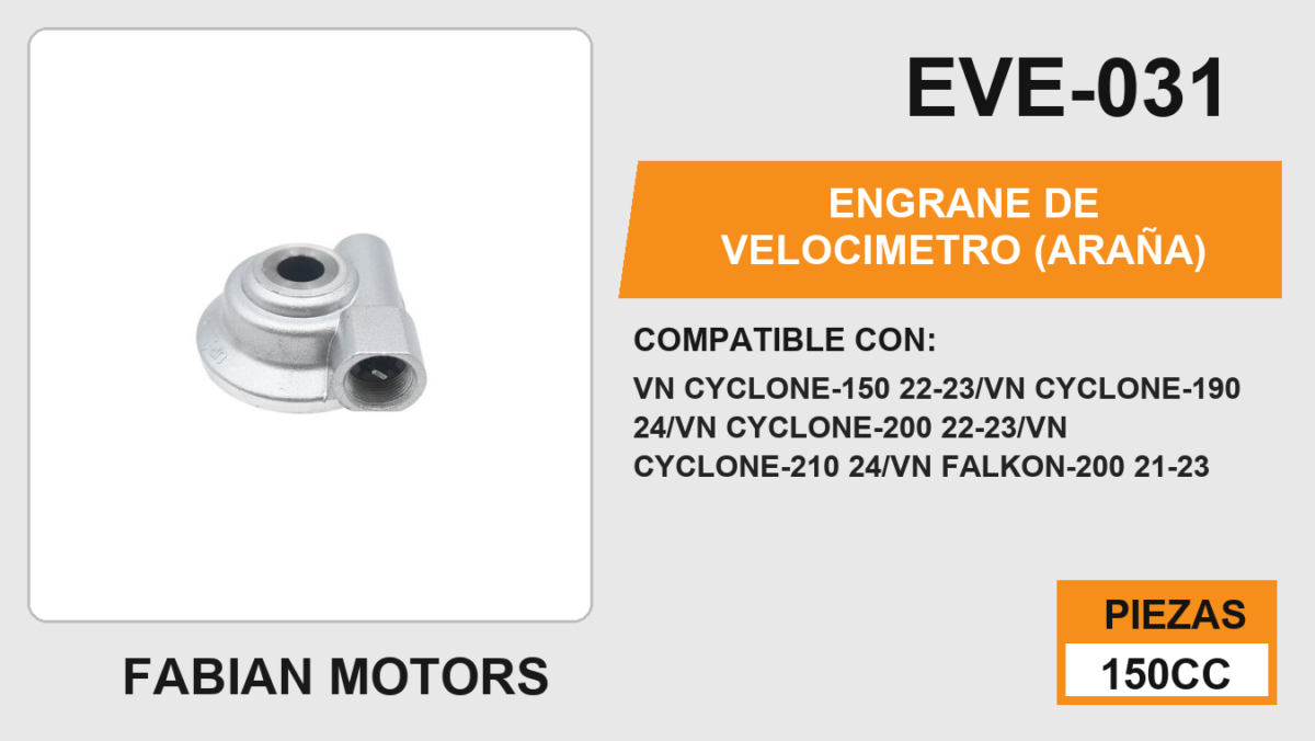 ENGRANE DE VELOCIMETRO (ARAÑA)