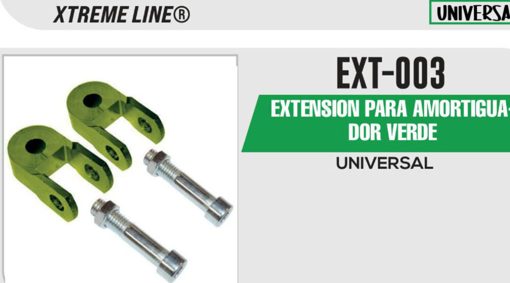 EXTENSION PARA AMORTIGUADOR VERDE