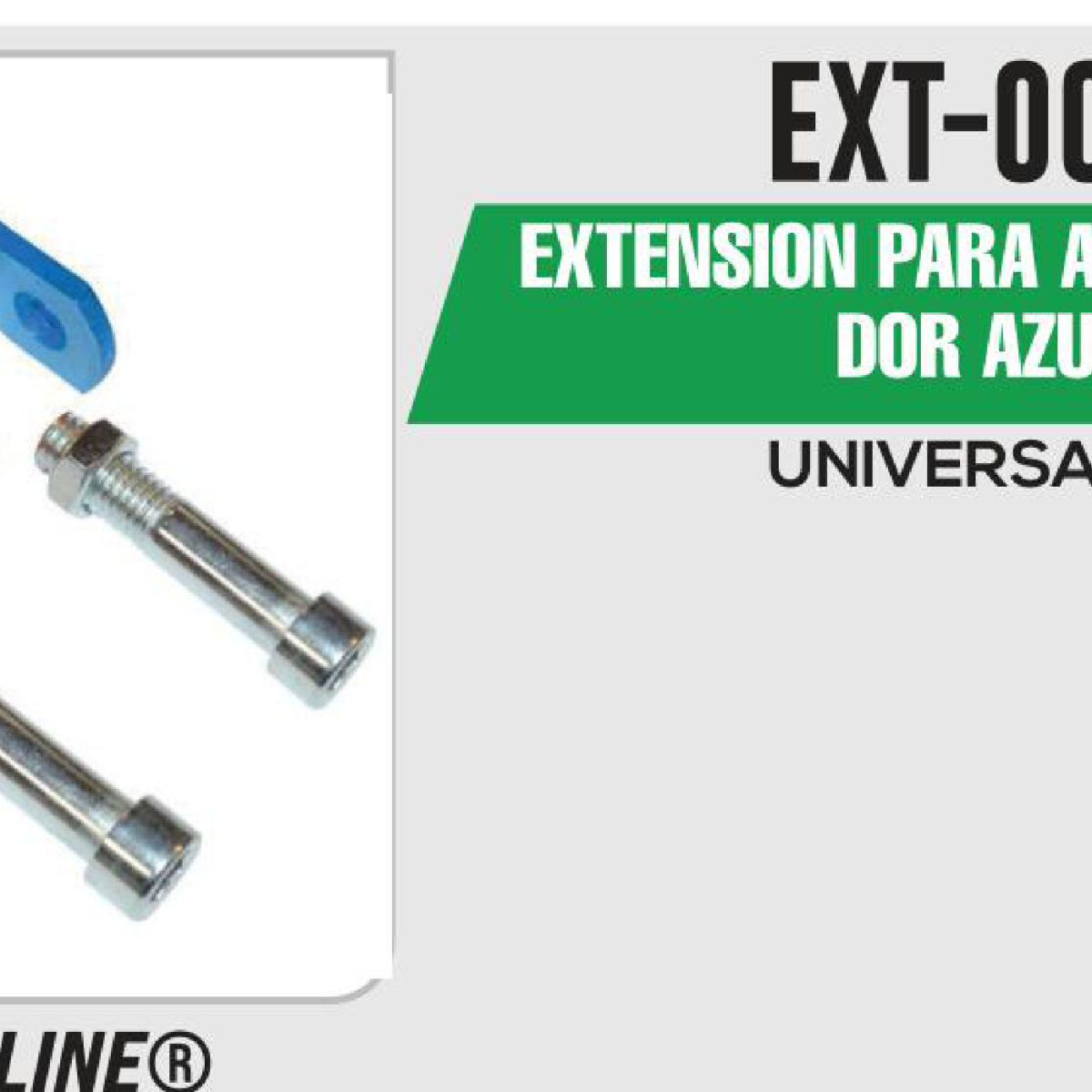 EXTENSION PARA AMORTIGUADOR AZUL