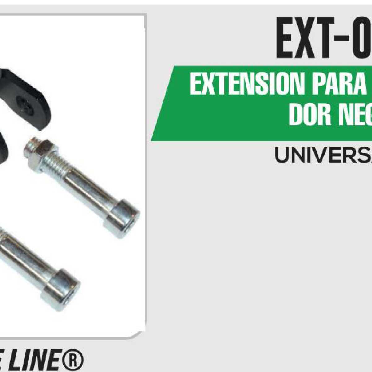 EXTENSION PARA AMORTIGUADOR NEGRO