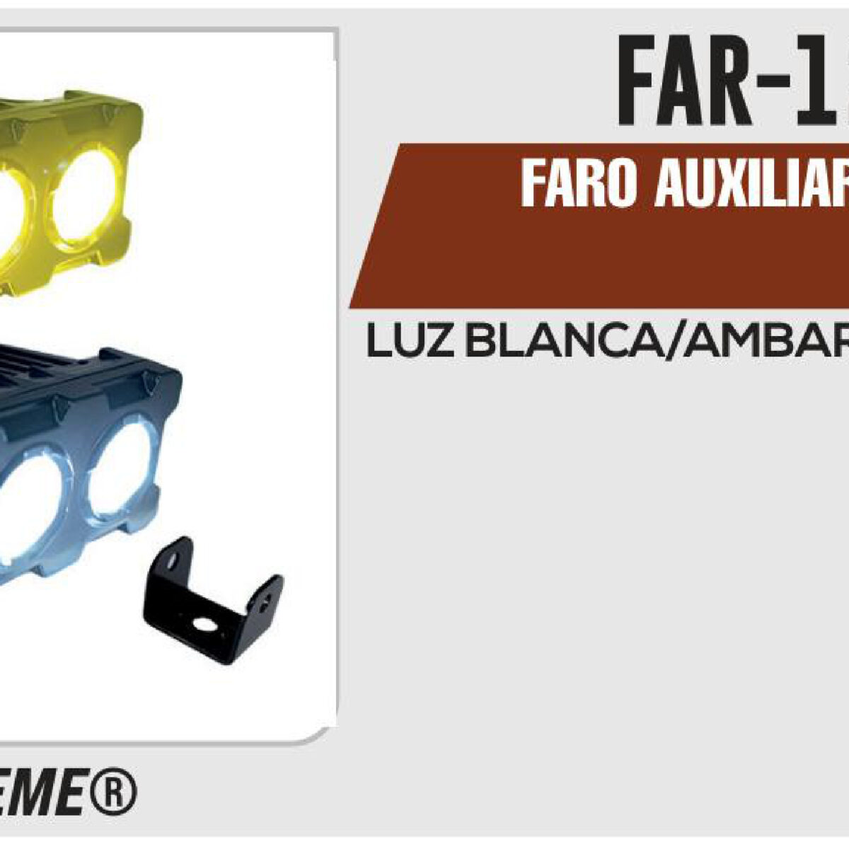 FARO AUXILIAR 12Vcc
