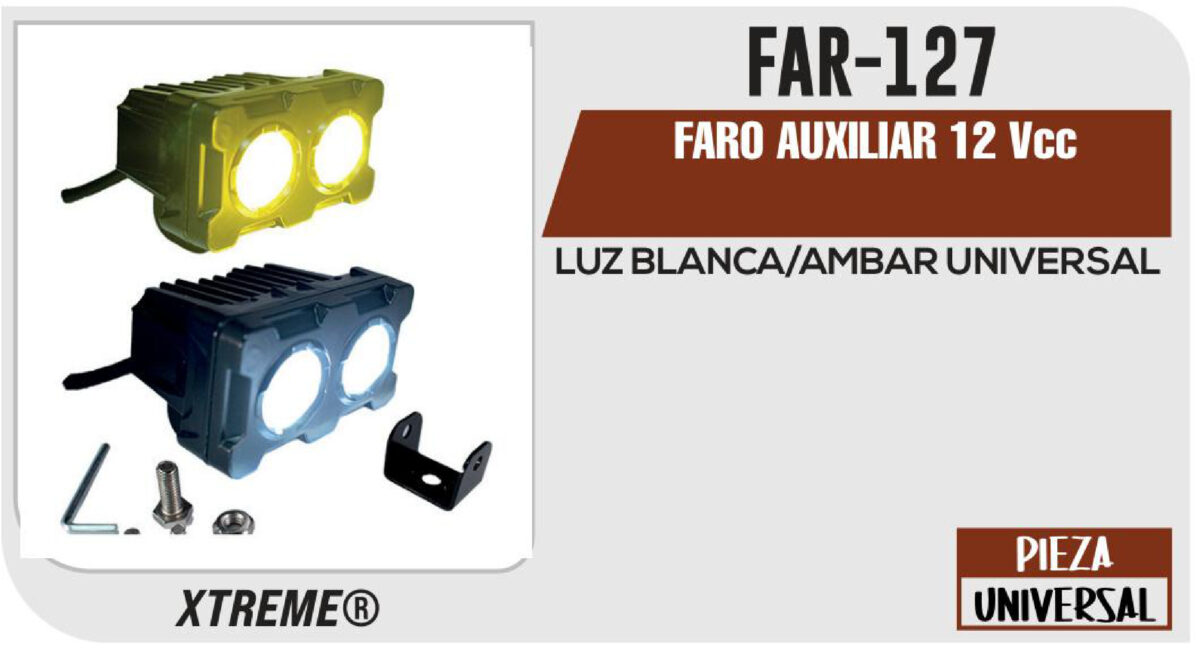 FARO AUXILIAR 12Vcc