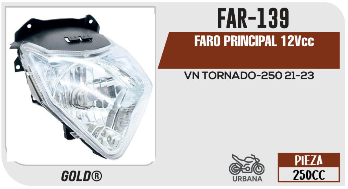 FARO PRINCIPAL 12Vcc