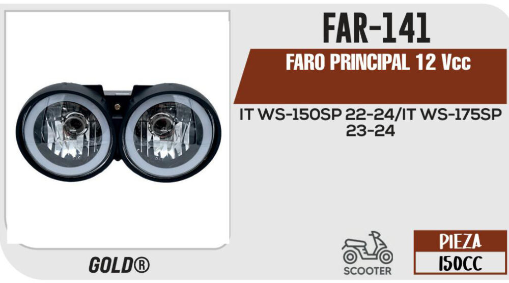 FARO PRINCIPAL 12Vcc