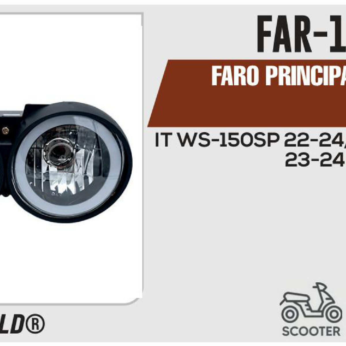 FARO PRINCIPAL 12Vcc