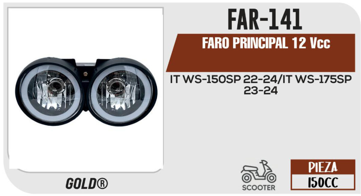 FARO PRINCIPAL 12Vcc