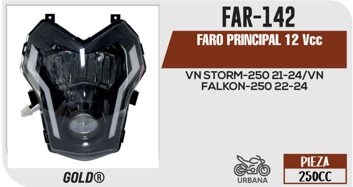 FARO PRINCIPAL 12Vcc