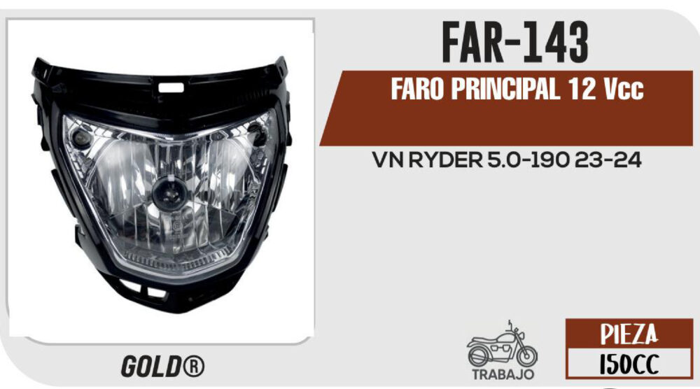 FARO PRINCIPAL 12Vcc