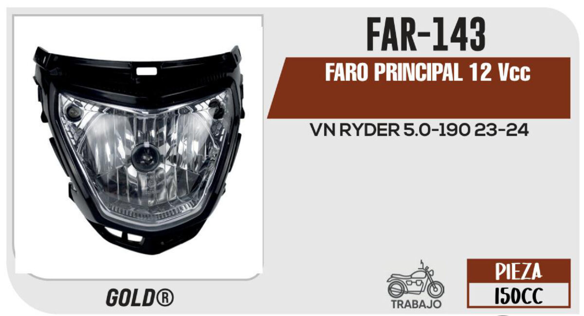 FARO PRINCIPAL 12Vcc