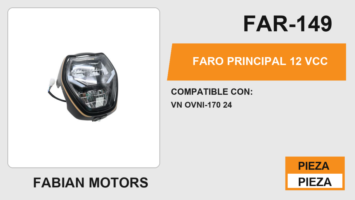 FARO PRINCIPAL 12Vcc