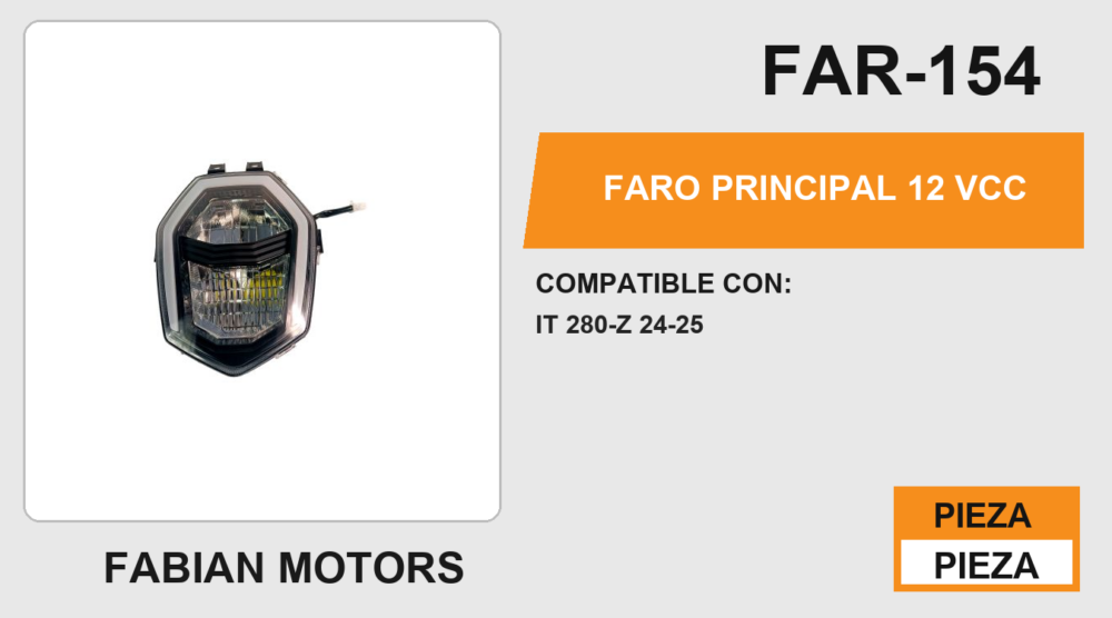 FARO PRINCIPAL 12Vcc