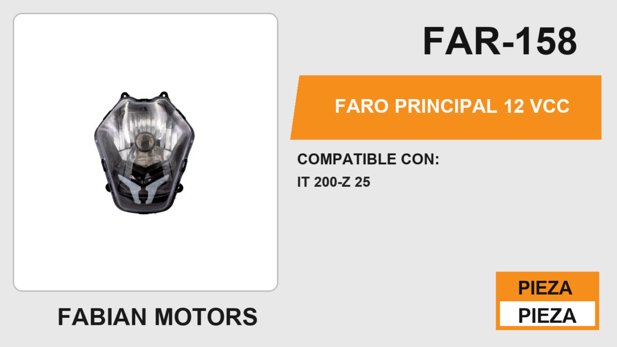 FARO PRINCIPAL 12Vcc