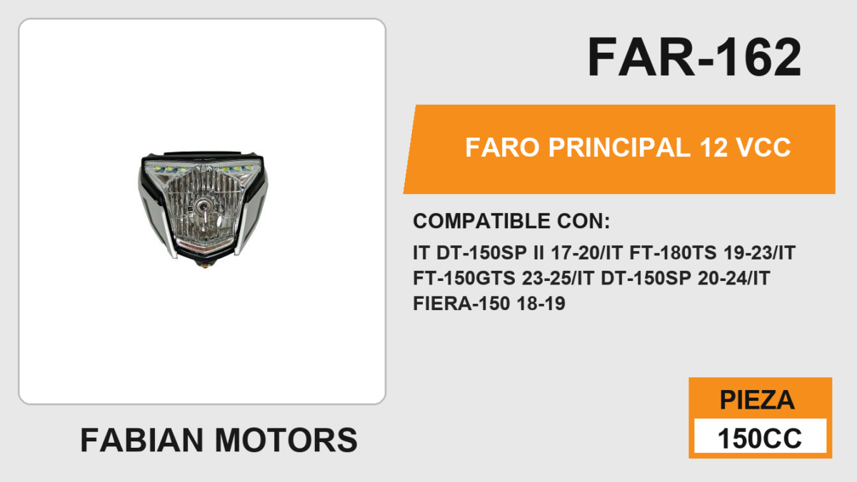 FARO PRINCIPAL 12Vcc