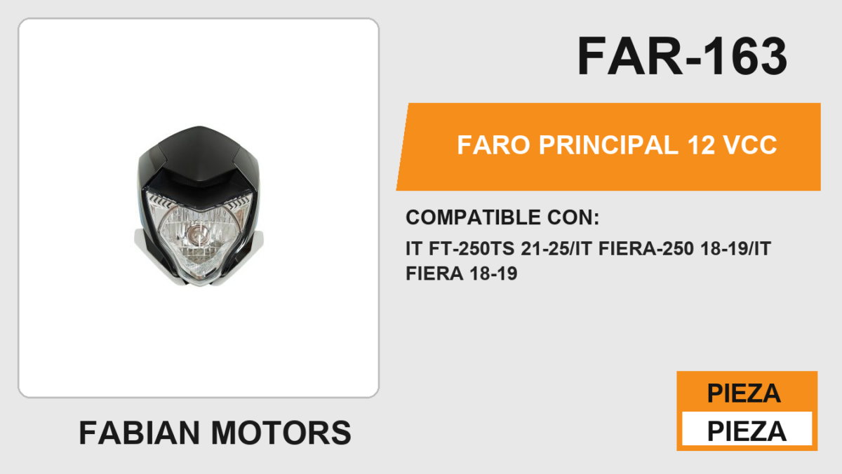 FARO PRINCIPAL 12Vcc