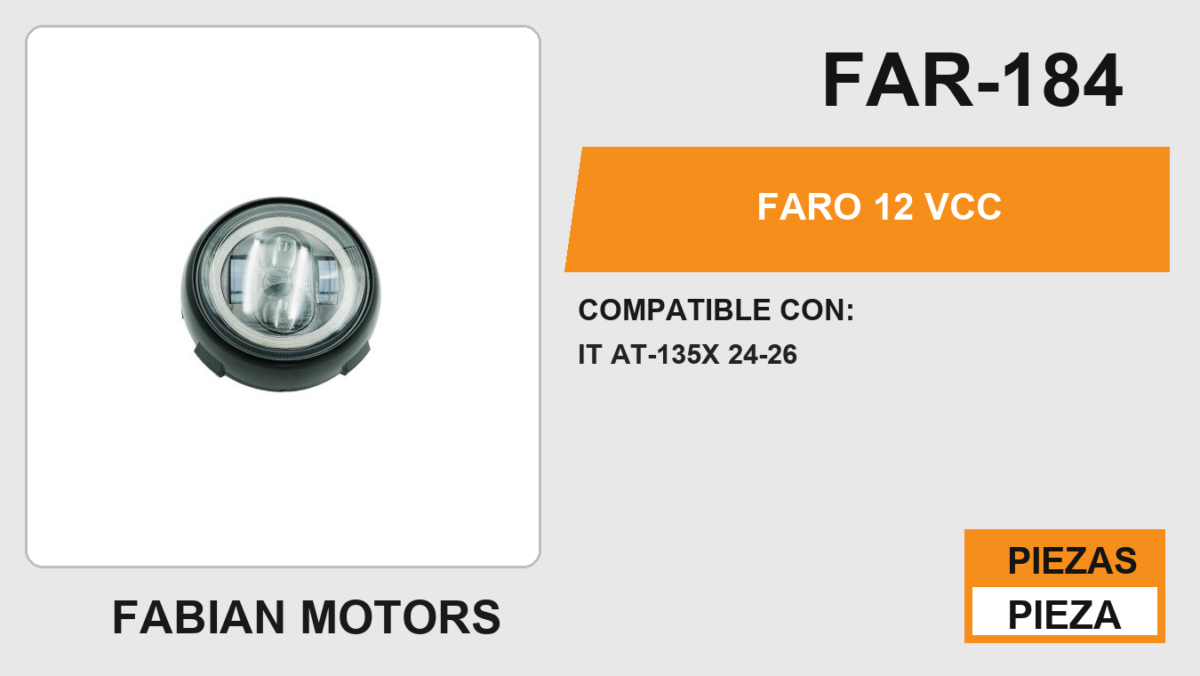 FARO 12 Vcc