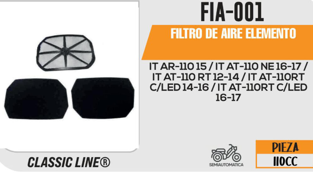FILTRO DE AIRE ELEMENTO