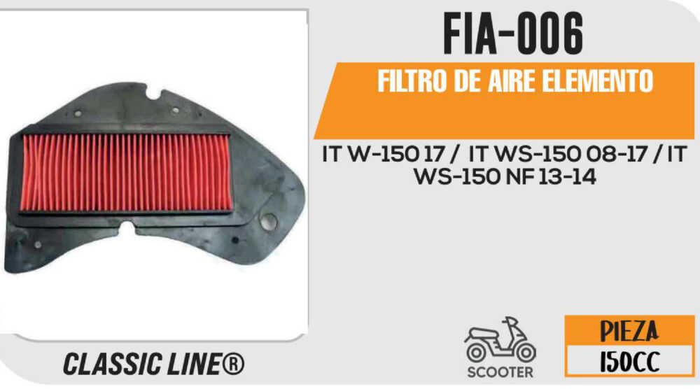 FILTRO DE AIRE ELEMENTO