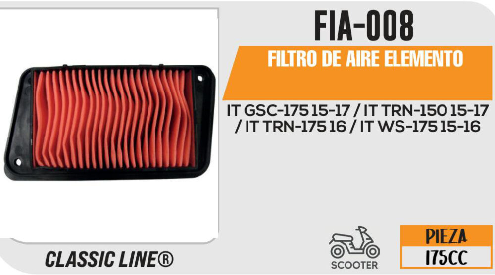 FILTRO DE AIRE ELEMENTO