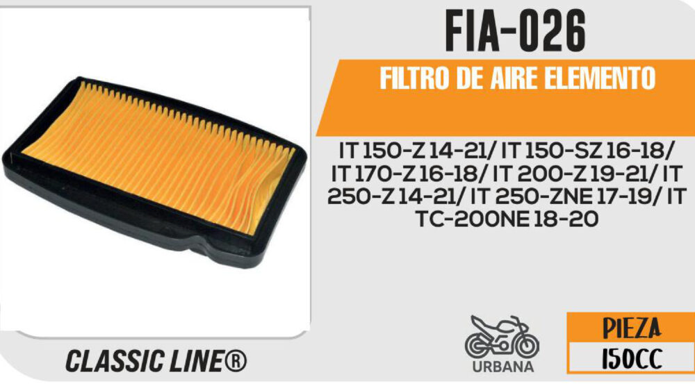 FILTRO DE AIRE ELEMENTO