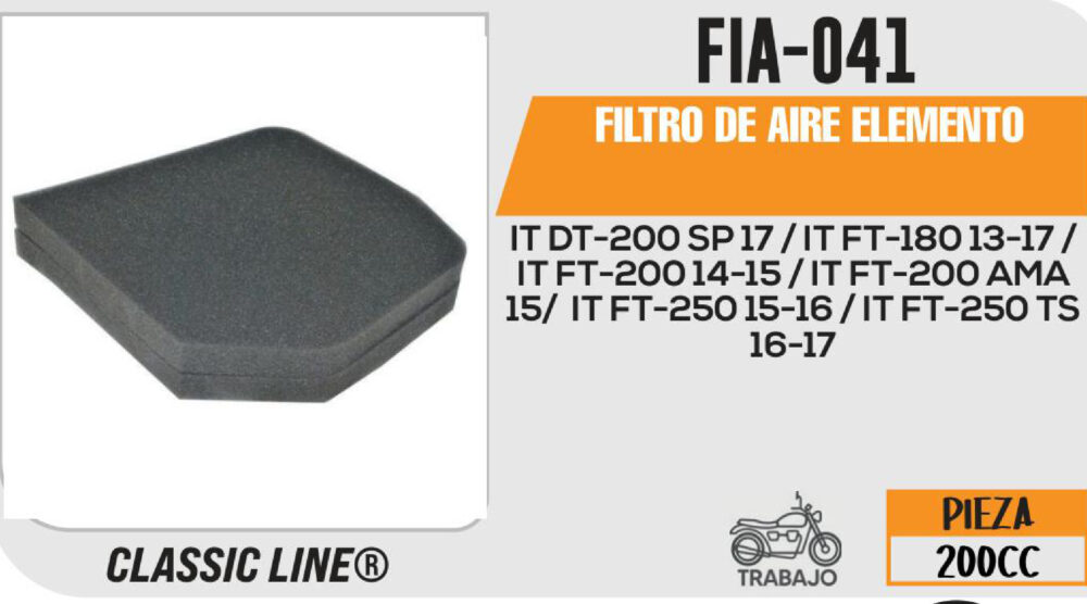 FILTRO DE AIRE ELEMENTO