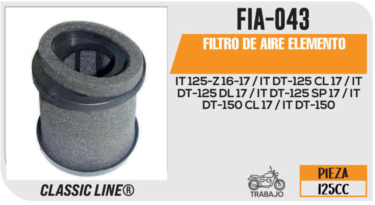 FILTRO DE AIRE ELEMENTO