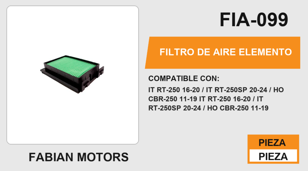 FILTRO DE AIRE ELEMENTO
