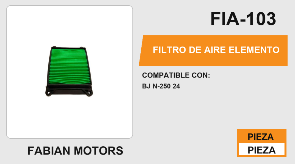 FILTRO DE AIRE ELEMENTO