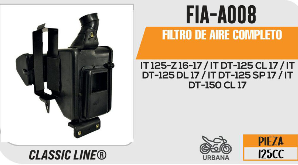 FILTRO DE AIRE COMPLETO