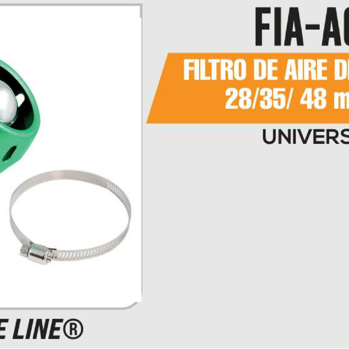 FILTRO DE AIRE DE ALTO FLUJO 28 / 35 / 48mm VERDE