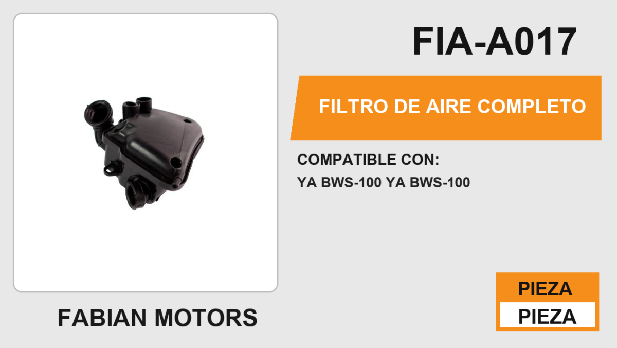 FILTRO DE AIRE COMPLETO