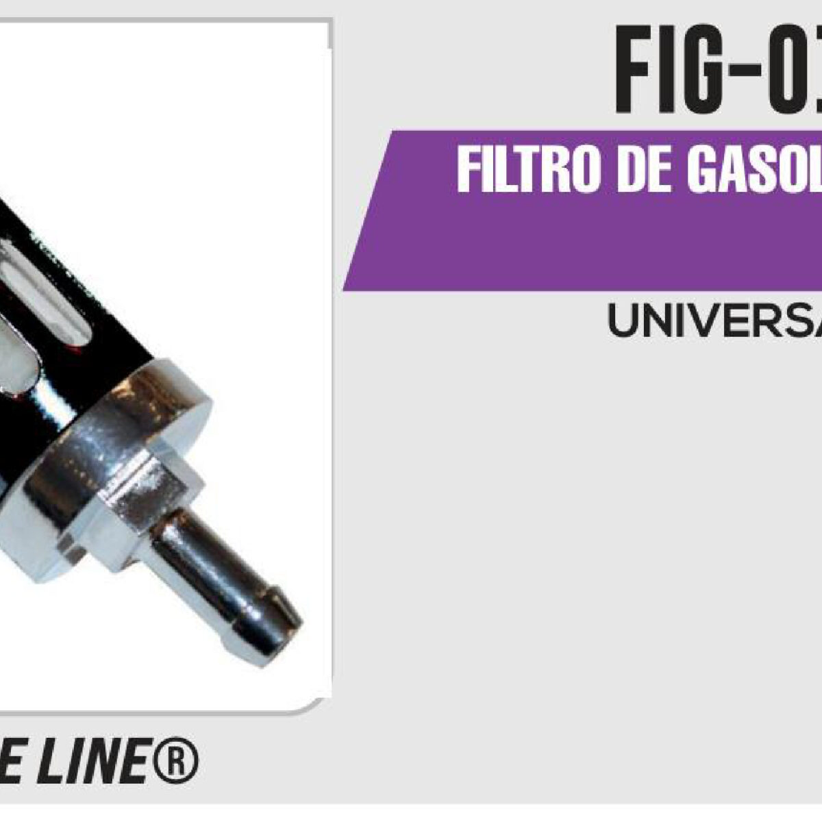 FILTRO DE GASOLINA NEGRO