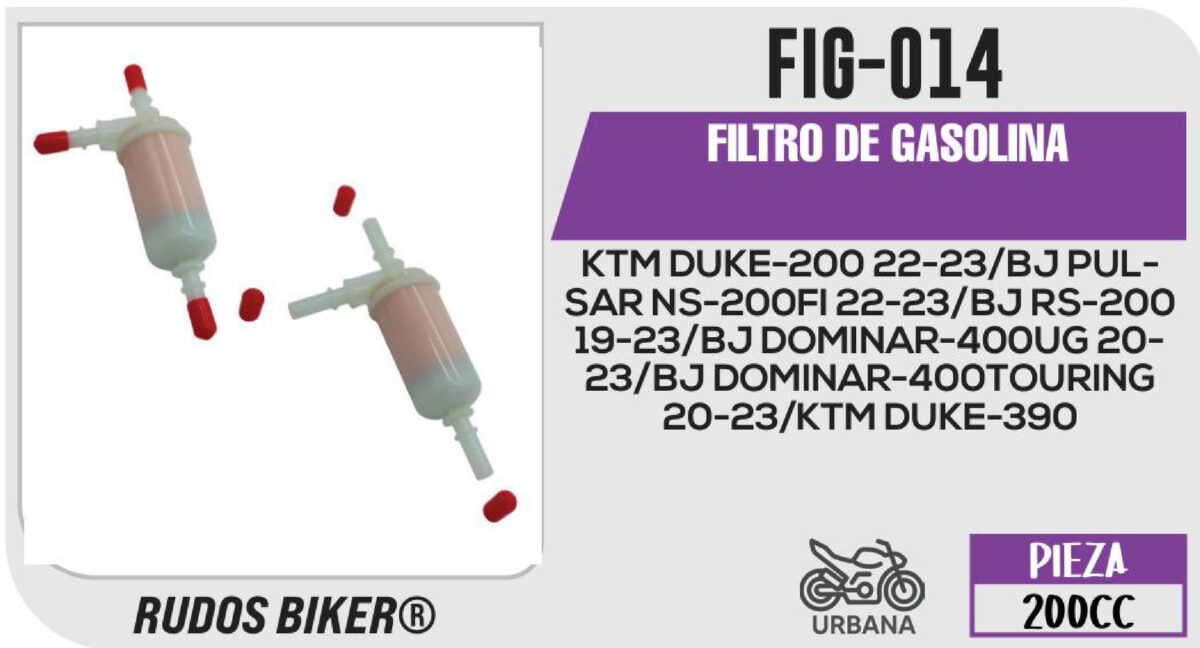 FILTRO DE GASOLINA