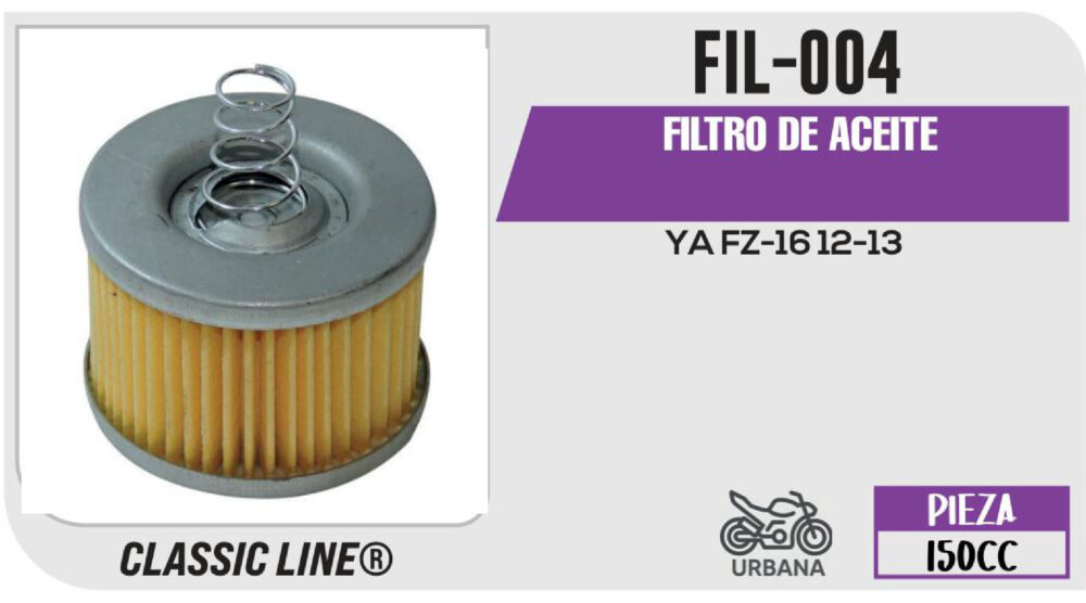 FILTRO DE ACEITE