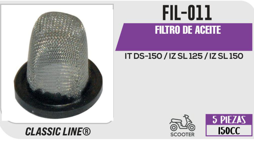 FILTRO DE ACEITE