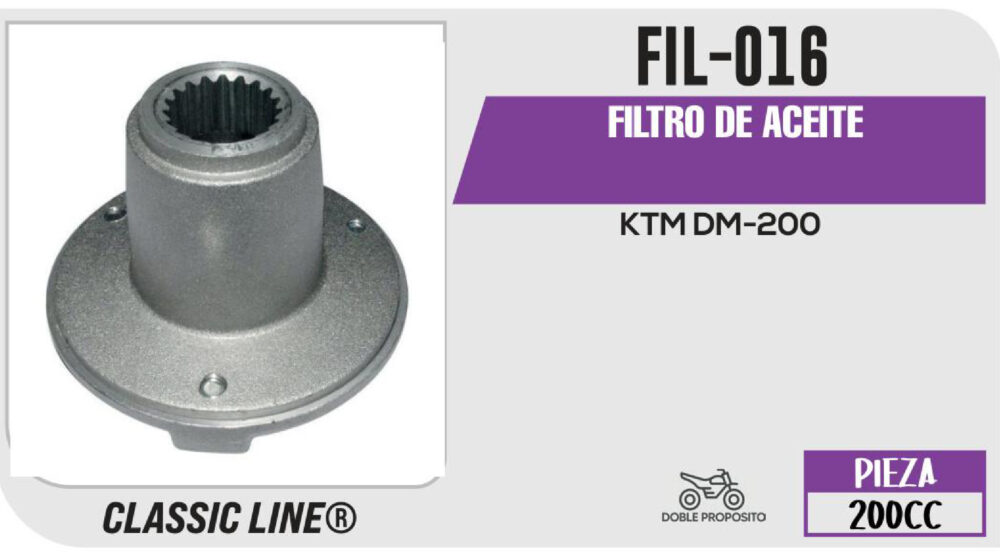 FILTRO DE ACEITE
