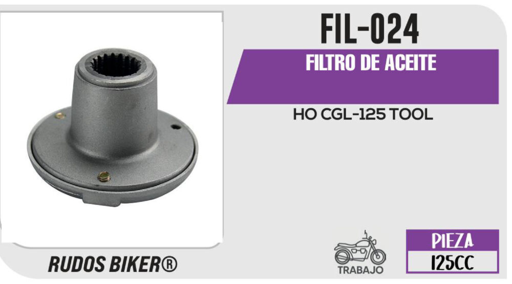 FILTRO DE ACEITE METALICO