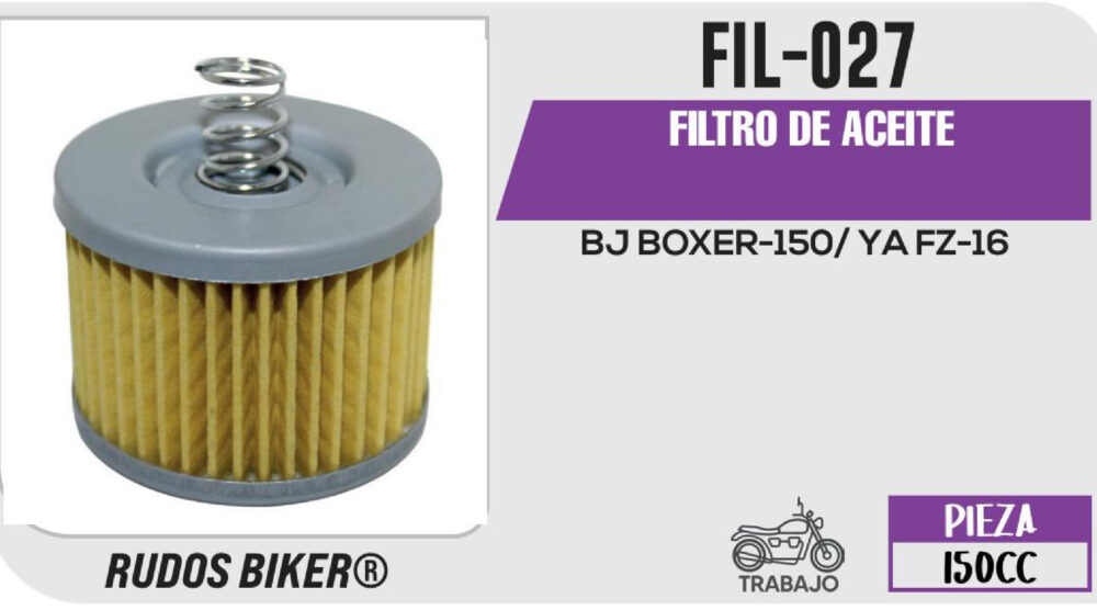 FILTRO DE ACEITE