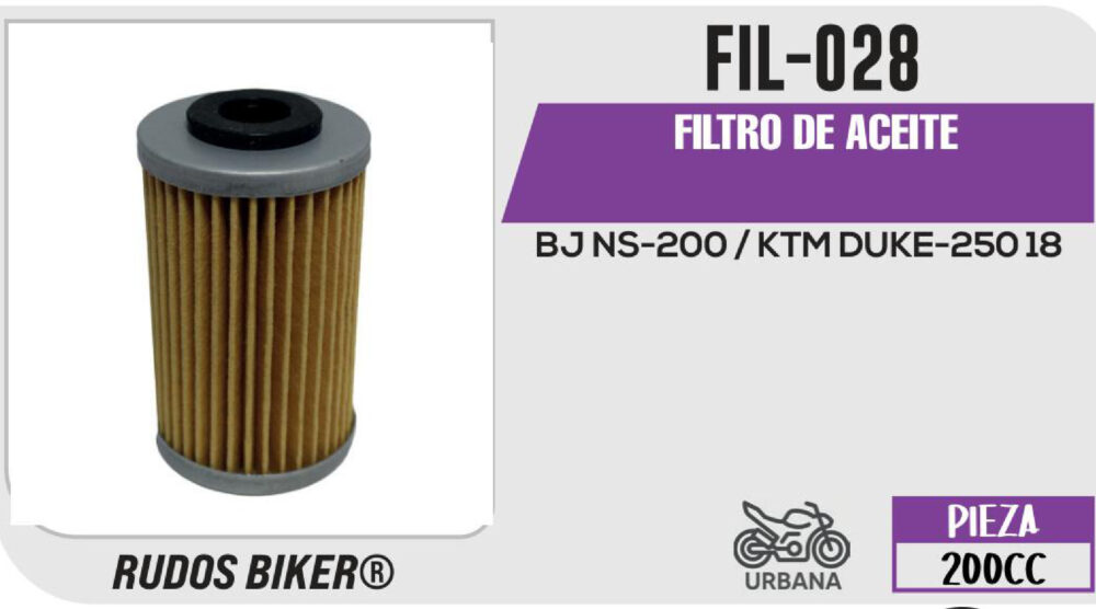 FILTRO DE ACEITE