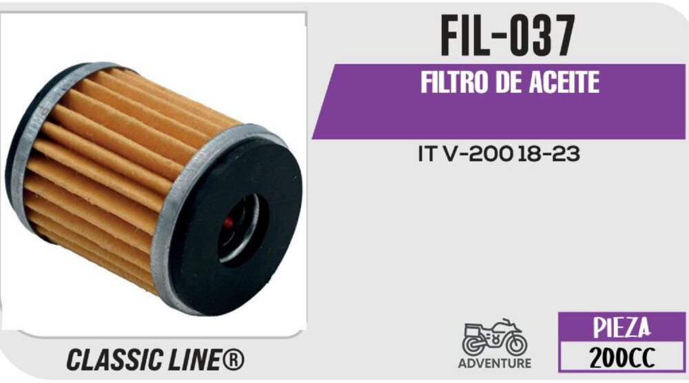 FILTRO DE ACEITE
