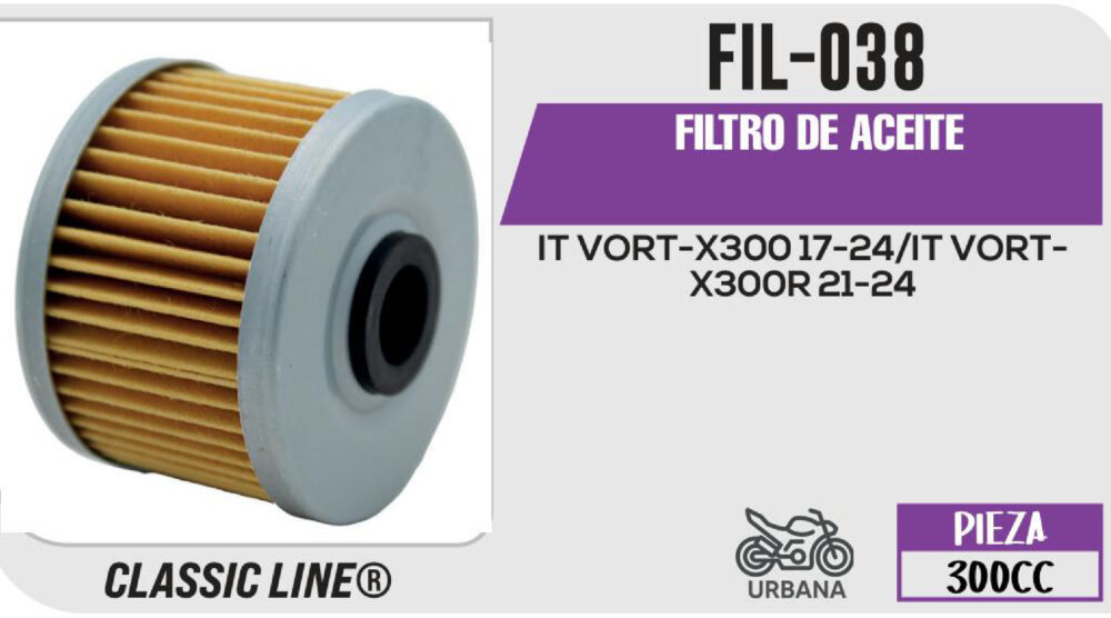 FILTRO DE ACEITE