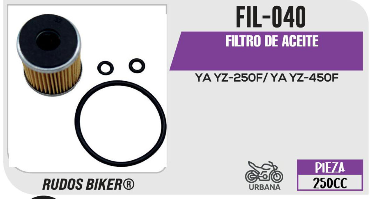 FILTRO DE ACEITE